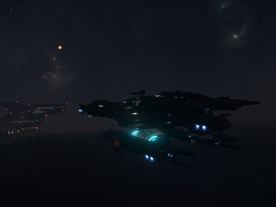 arial rise over lorville